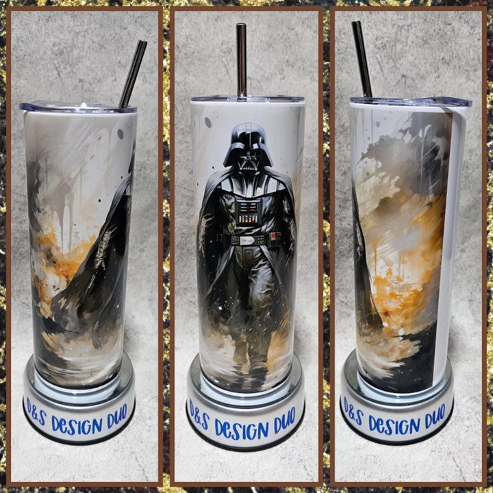 Star Wars Darth Vader - Personalised 20oz Stainless Steel Skinny Tumbler