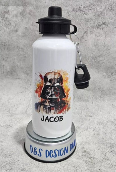 Personalised Gift STAR WARS Drinks Water Bottle DARTH VADER School Christmas