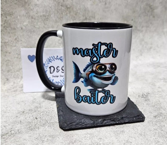 Personalised - Men's Fishing Gifts Angling Funny Ceramic Coffee Mug Cup Novelty