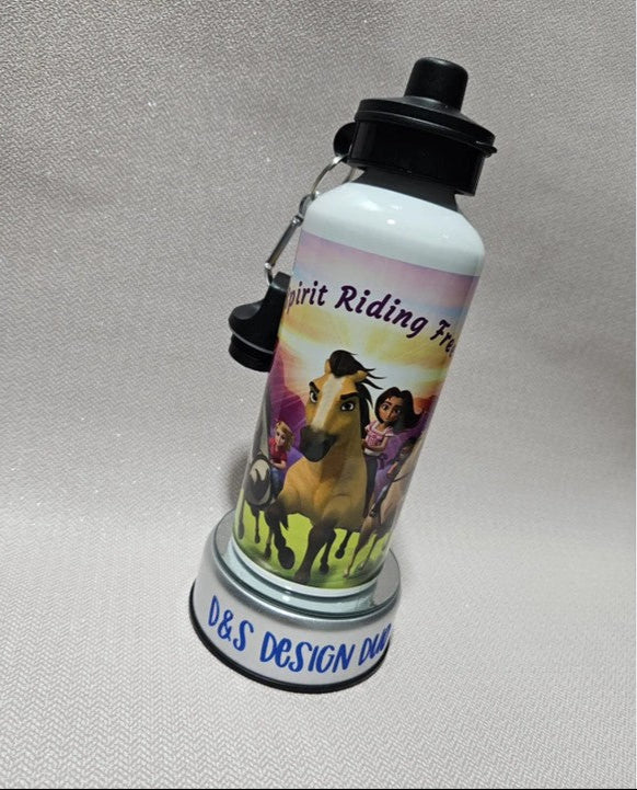 Spirit - Horse | Riding Free - Personalised reusable Aluminium water bottle